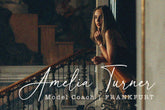 Adora Bella // Modern Heart Font